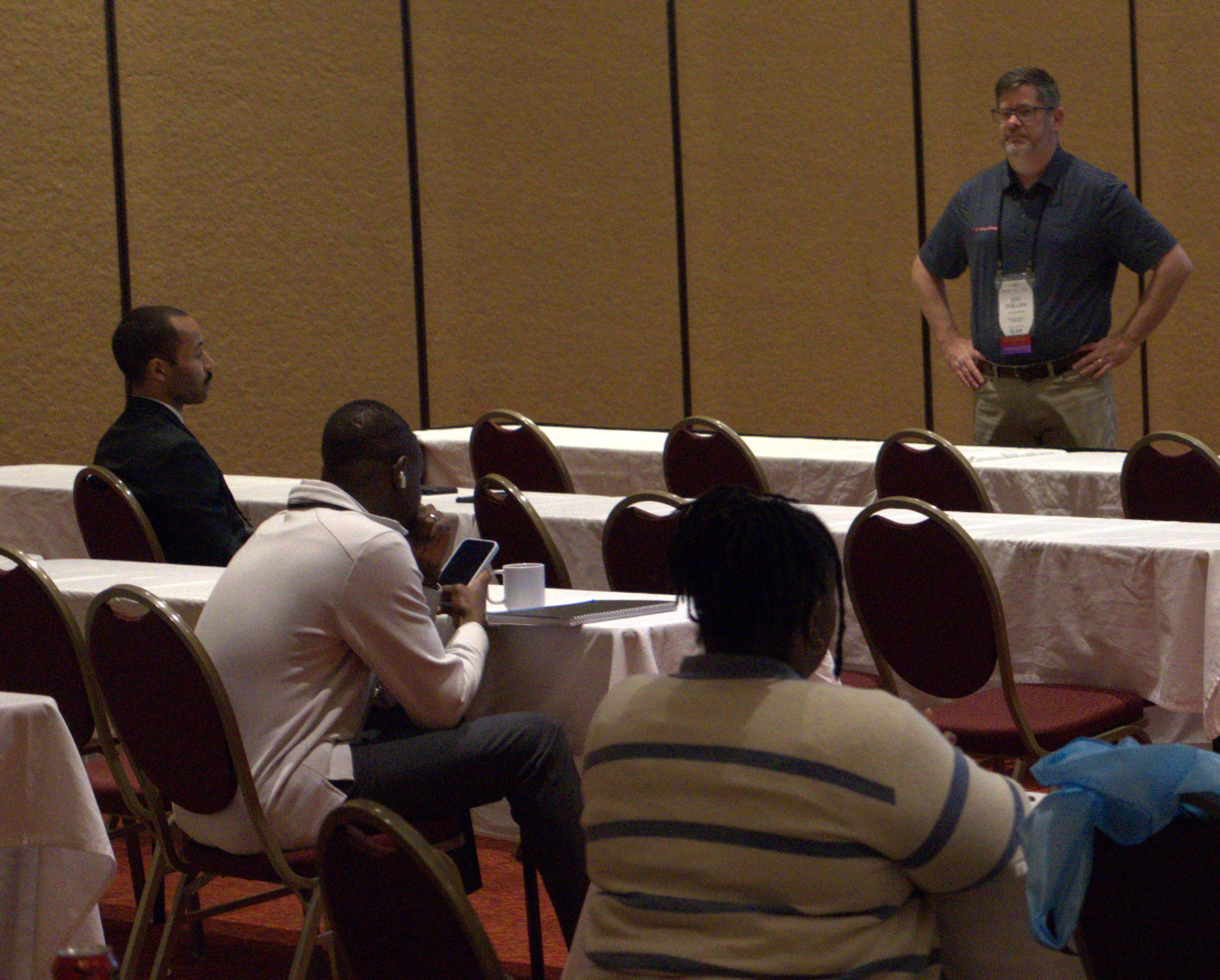 Educational session in progress