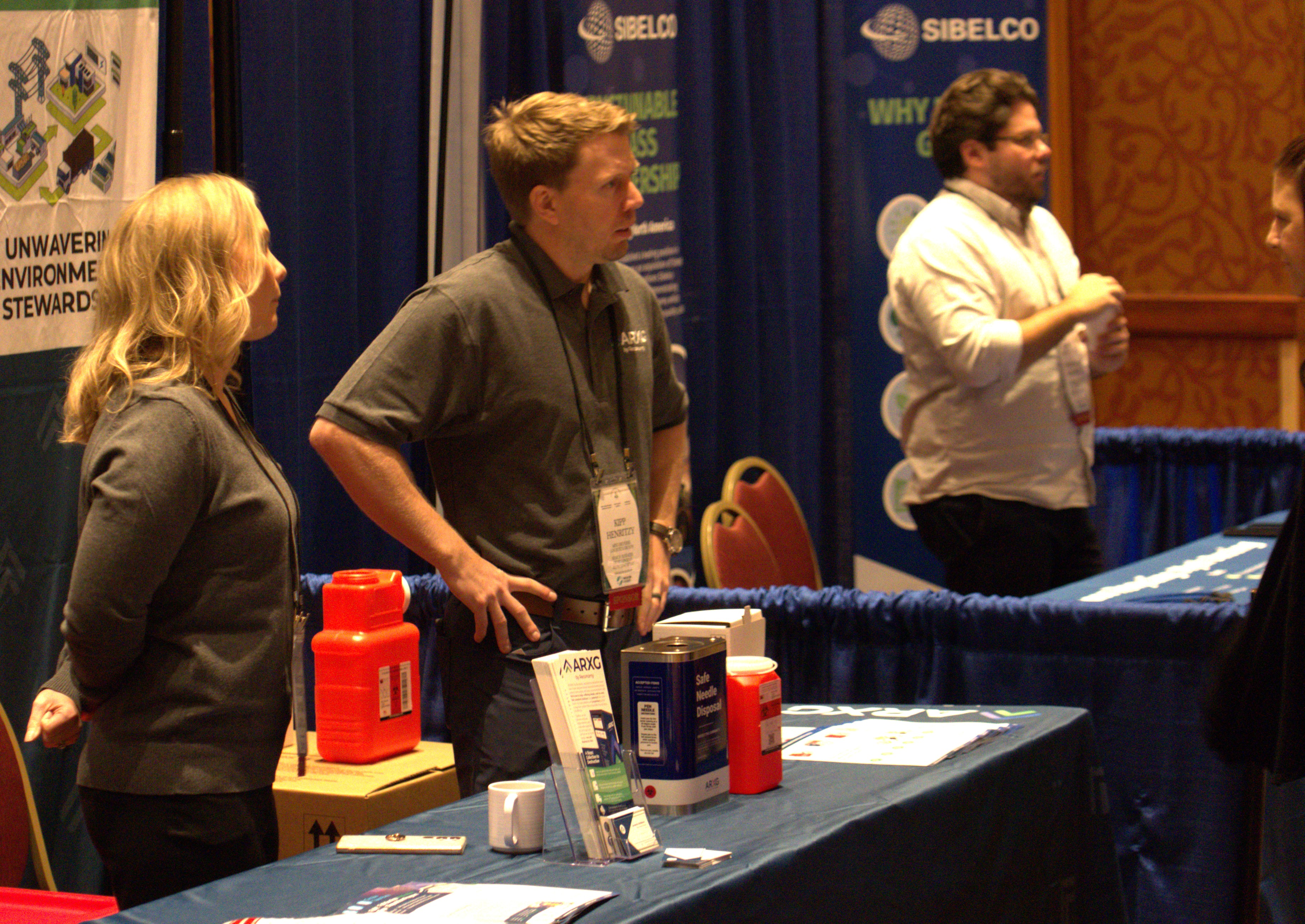 Exhibitor area