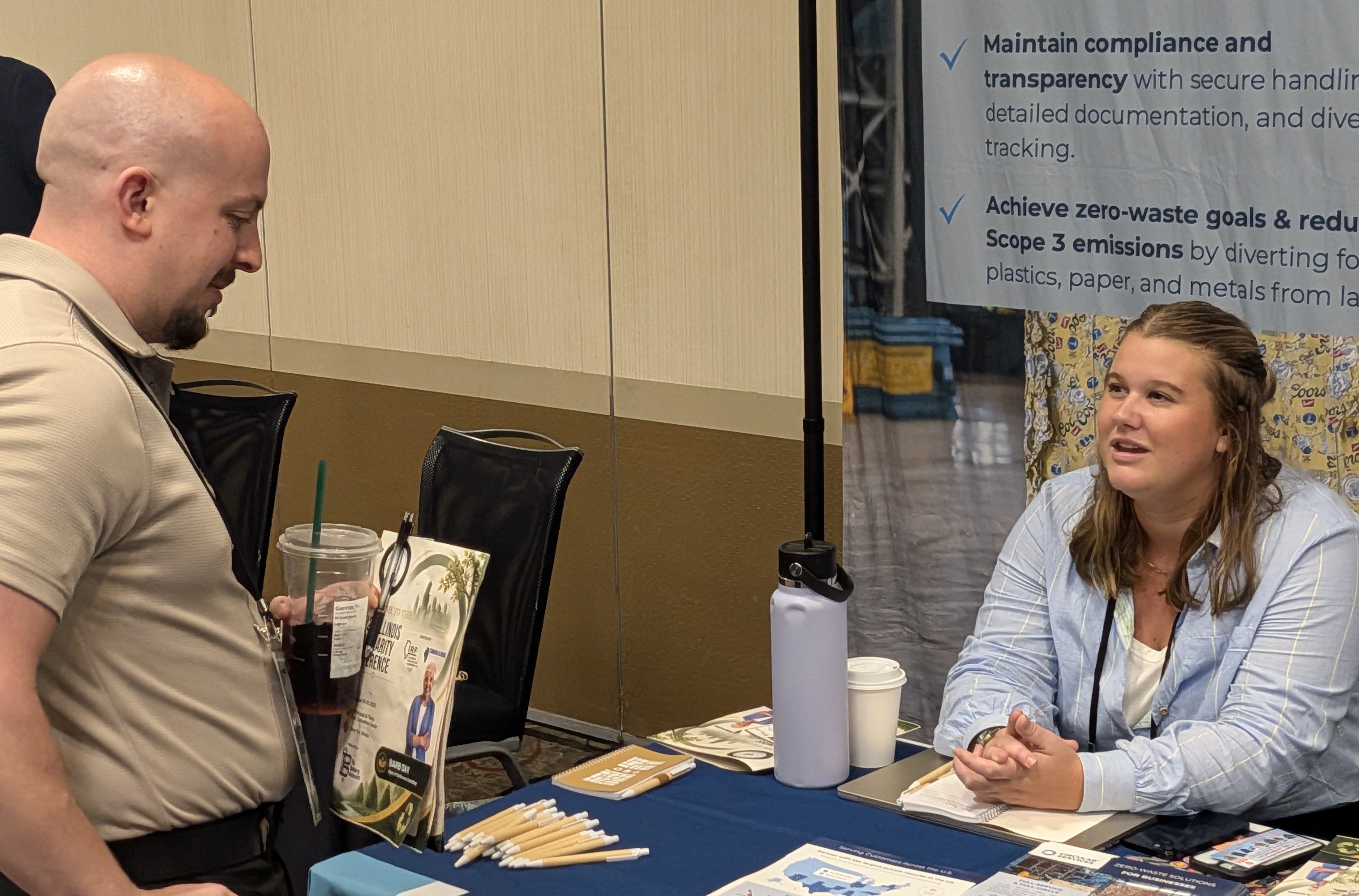 Circular Services booth at ICC 2026