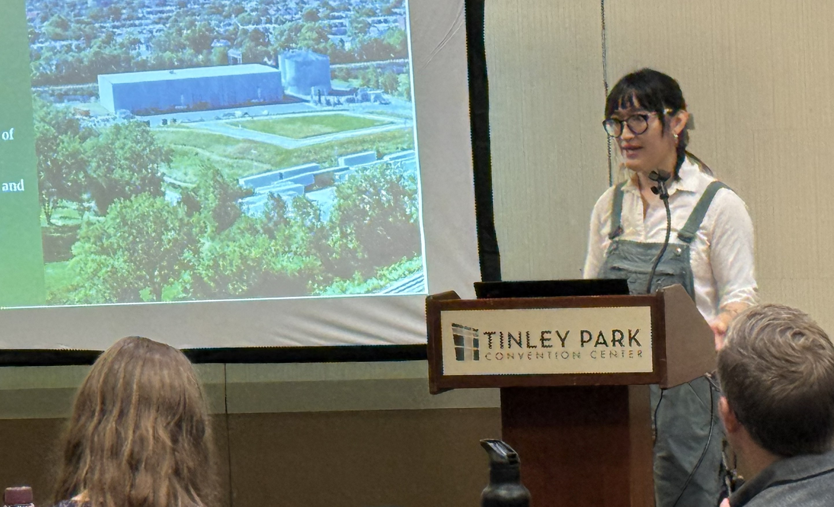 Susannah Sun of Green Era presenting at ICC 2026